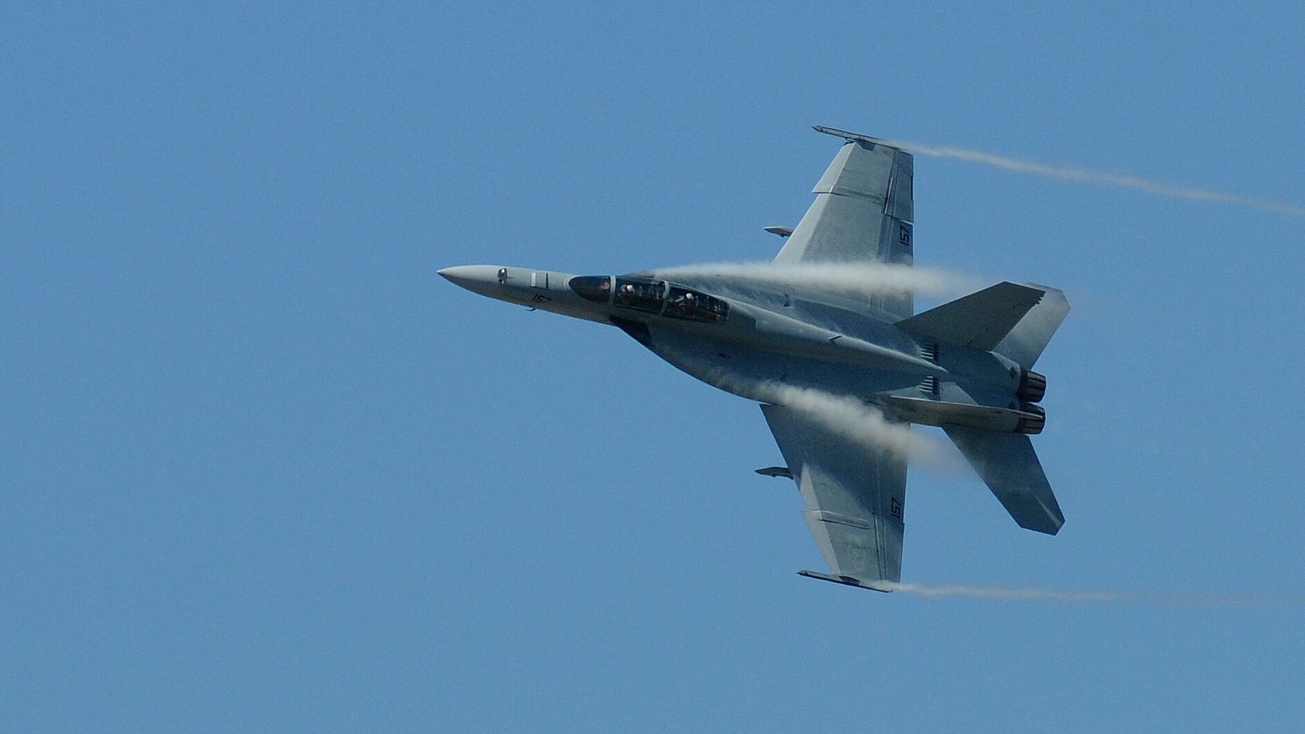 EA-18G Growler in flight