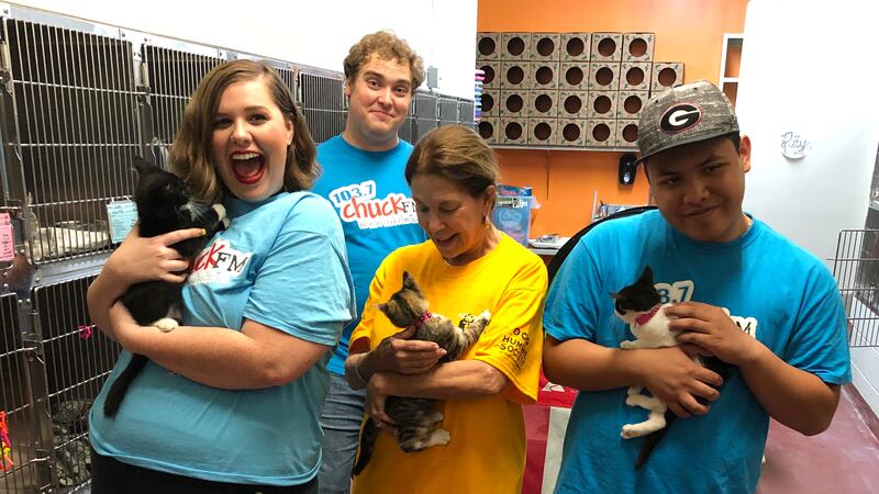 Chuck at Humane Society of Northeast GA 8.22.19