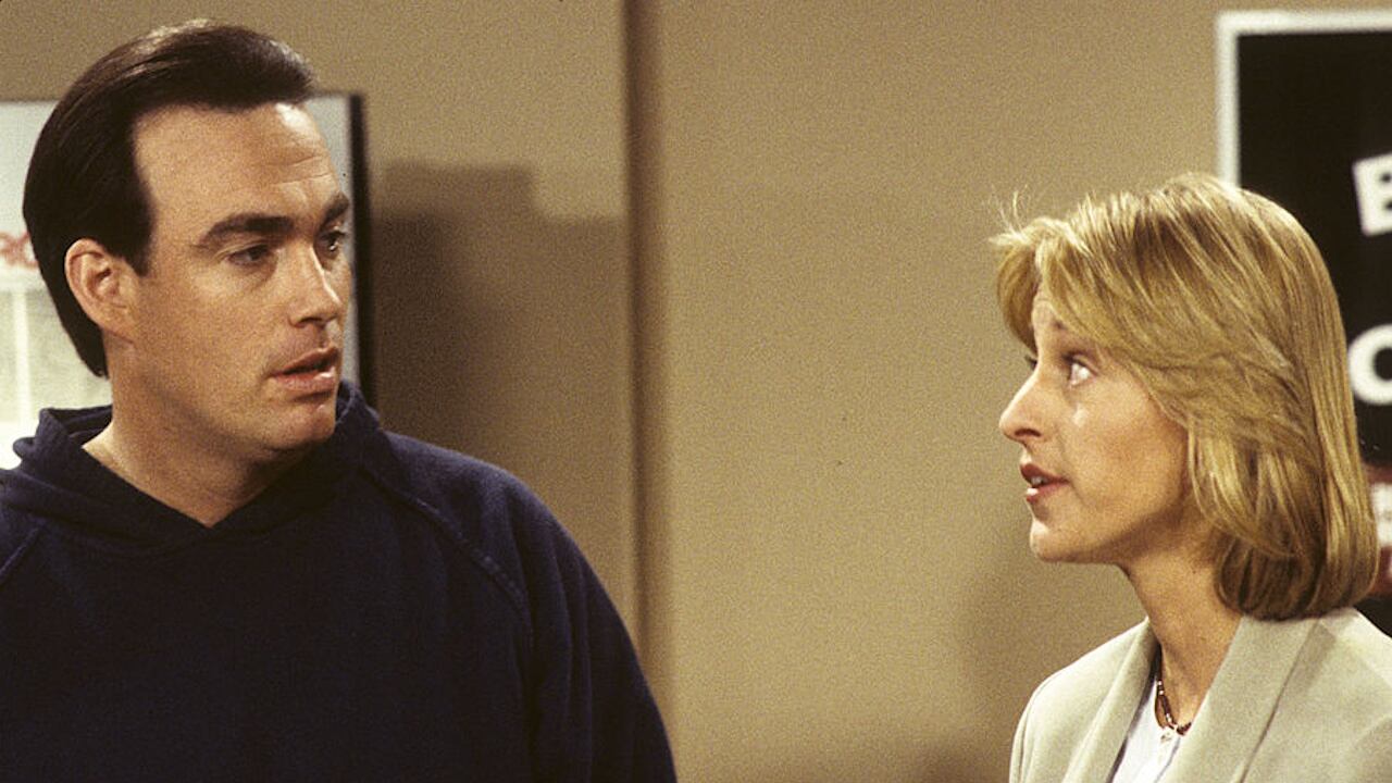 The comedian appeared in an episode with Ellen DeGeneres in her comedy series, "Ellen," in 1994.